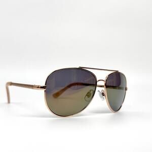 Oscar de la Renta Women"s MOD3041-780 Rose Gold Mirror Lens Aviator Sunglasses